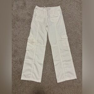 COPY - brandy melville white cargo jeans